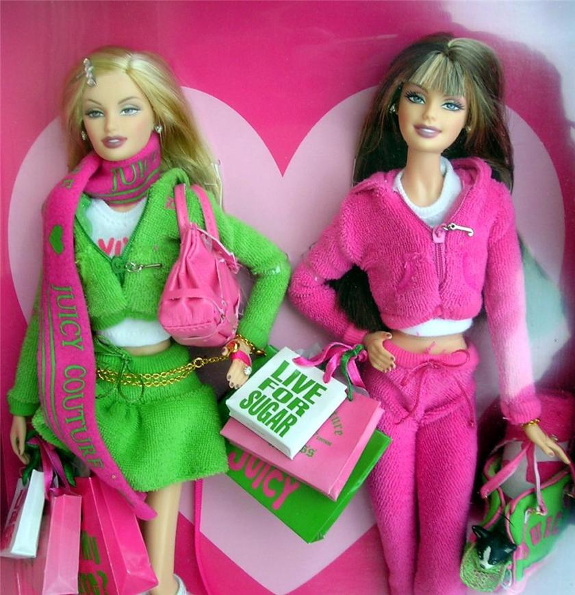 Juicy Couture Giftset Barbie (2004); Fonte: nataaaneet.blog.cz