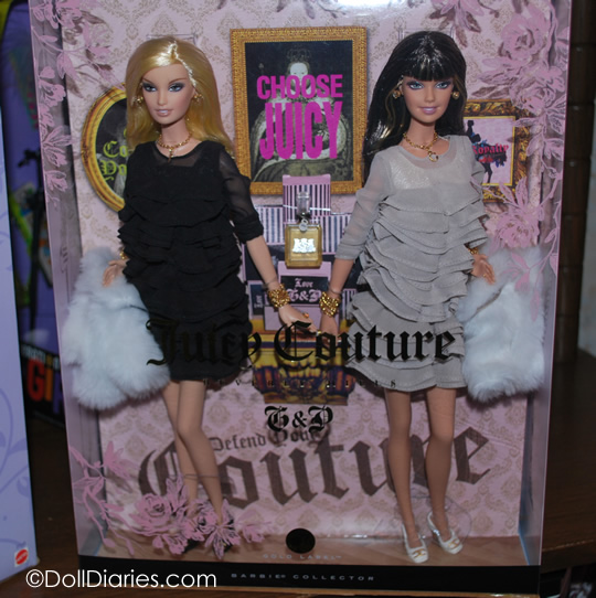 Juicy Couture Giftset Barbie 2008 ;Fonte: dolldiaries.com